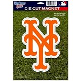 NEW YORK METS NY OFFICIAL LOGO OFFICIAL 7IN CAR MAGNET