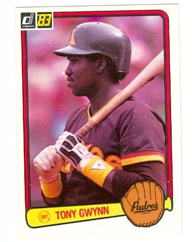 Tony Gwynn 1983 Donruss Baseball Card #598 San Diego Padres - Rookie Card