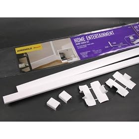 Wiremold C4050 Home Entertainment Cord Cover Kit