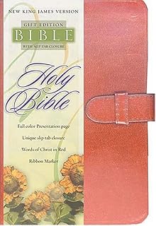Holy Bible Companion Gift Edition with Slip Tab Closure (Bible Nkjv Tan)
