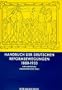 Handbuch der deutschen Reformbewegungen 1880 bis 1933