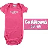 Baby-Says Bodysuit - Grandma Rules