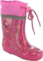 Princess Stardust "Welly" Girls Princess Stardust Printed Wellington With Adjustable Toggle - Pink