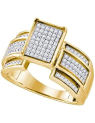 0.38CTW DIAMOND MICRO PAVE RING