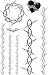 Dangerous Chain/Heart Temporary Tattoo