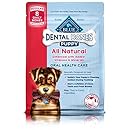 Blue Buffalo Blue Bones Regular Size Dental Chews for Puppies, 12 Ounce Bag