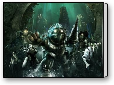 ArtShop Gallery Wrapped Bioshock int Custom Modern Art Painting Wall Decor Canvas Print