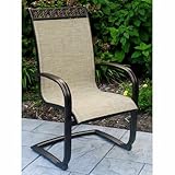 Aspen Outdoor Spring Sling Chair - Set of 6