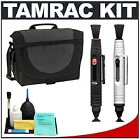 Tamrac 3537 Express 7 Digital SLR Camera Bag (Black) + Accessory Kit for Canon Rebel T3, T3i, T1i, T2i, EOS 60D, 50D, 5D, 7D, Nikon D3000, D3100, D5000, D7000, D300s, Olympus Evolt E-5, E-30, E-620 and Sony Alpha A560, A580, A33, A55