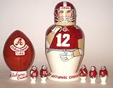 NCAA Alabama Crimson Tide * football * Super original Russian nesting doll * 8 pc / 8 in set * or ANY other team