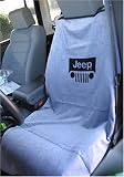 Jeep Grille Seat Towel (Grey)
