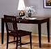 Cappuccino Desk and Chair By Coaster Furniture