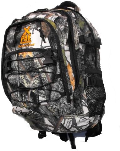 NEP Outdoors Kodiak X-Pak Day Pack Backpack, Invision Snow Camo, Size: 2102 Cubic Inch