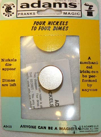 FOUR NICKELS TO FOUR DIMES