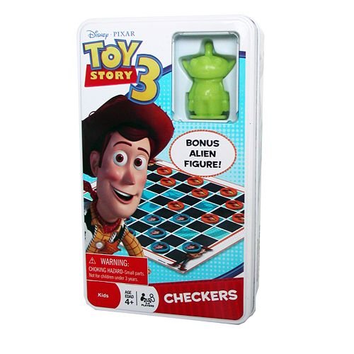 Toy Story 3 Checkers Tin Set with Bonus Alien Figure 5152uizShFL Toy Story 3 Checkers Tin Set with Bonus Alien Figure