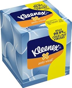 Kleenex Anti-Viral Facial Tissue (27 boxes)
