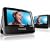 Philips PET7402/37 7-Inch Dual Screen Portable DVD Player with Car Mount, Black