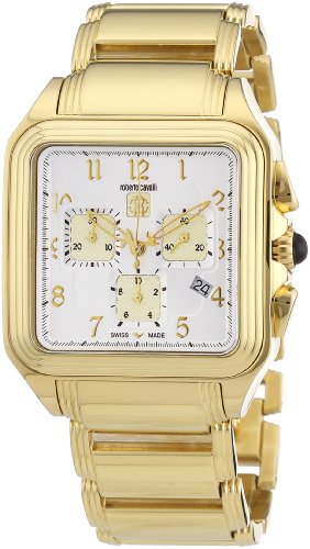 Roberto Cavalli Men's R7253692045 VENOM Gold/Silver Stainless Steel Watch