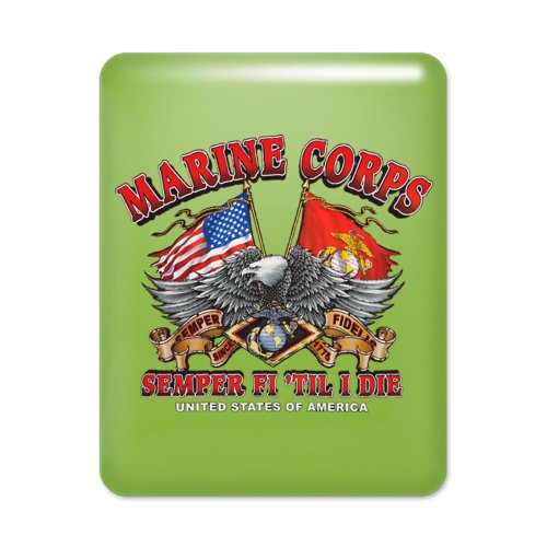 iPad Case Key Lime Marine Corps Semper Fi Til I Die
