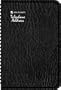 AT-A-GLANCE QuickNotes QuickNumbers Telephone/Address Book, 5 x 8 Inches, Black, Undated (86-715-05)