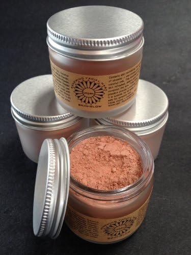 Skin Glow Rejuvenating Facial Treatment Mask: With Fruit Powders &amp; Coconut Milk / Vegan + Chemical Free