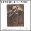 Lieber Peter Altenberg (Satiren und Skizzen)
