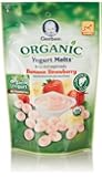 Gerber Organic Yogurt Melts Fruit Snacks, Banana and Strawberry, 1 Oz