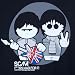 Scam 'Mad For It' Brit-Pop Characters T-Shirt