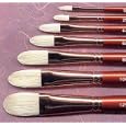 Connoisseur Finest White Bristle Filbert Size 2