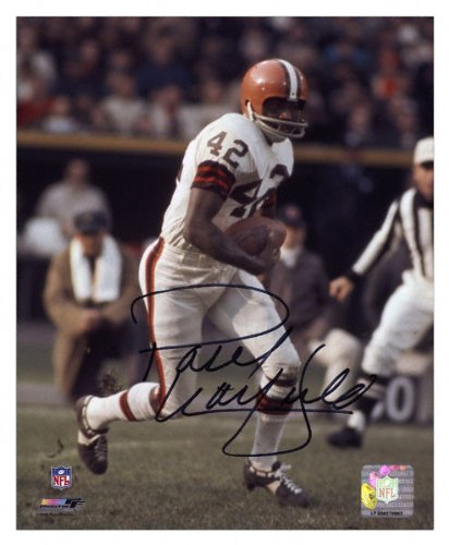 Paul Warfield Cleveland Browns - Running with Ball - Autographed 8x10 Photograph