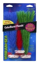 Vibran-Sea Soft Foxtail Rainbow Cluster Aquarium Plant Assortment