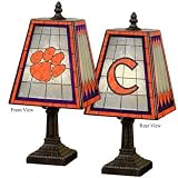Clemson University Tigers Glass Table Lamp