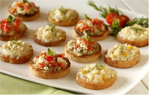 The Perfect Bite Co., Crostini- Artichokes And Roasted Red Pepper-6 Count, 14-Ounce Box... by The Perfect Bite Co