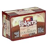 Folgers 100% Colombian Ground Coffee, 11.5-Ounce Bricks (Pack of 6)