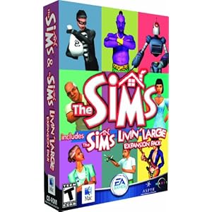 The Sims and The Sims Livin' Large Expansion Pack (Mac) by Aspyr