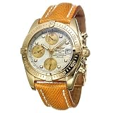 Breitling K1335812-A579-161Z Chrono Cockpit White Mother-of-Pearl Dial Leather Lizard Mens... by Breitling