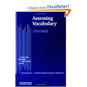 Assessing Vocabulary
