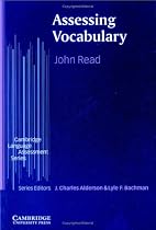 Assessing Vocabulary (Cambridge Language Assessment)