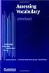 Assessing Vocabulary (Cambridge Language Assessment)