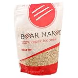 Bear Naked 100% Organic Hot Cereal, Rolled Oats, 30-Ounce Bags (Pack of 6)