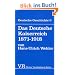 Deutsche Geschichte. Taschenbuchausgabe: Deutsche Geschichte: Das Deutsche Kaiserreich 1871-1918.: Bd 9 (Kleine Vandenhoeck Reihe)
