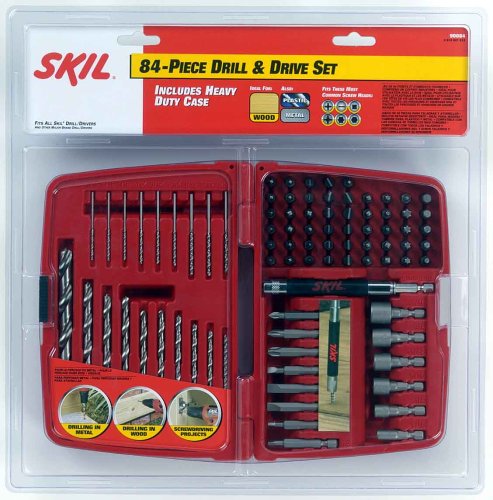 Tools: Skil 90084 84 Piece Drilling and Driving Set in Plastic Case