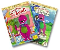 Barney DVD Collection (Barney's Let's Play School/Barney's Rhyme Time Rhythm) - Amazon.com Exclusive