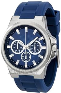 FMD Blue Dial Navy Rubber Strap Mens Watch ZRT15552S11