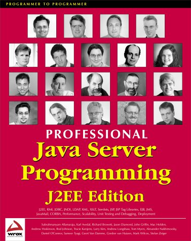 Image of: Professional Java Server Programming J2EE Edition