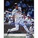 Steiner Sports MLB Chicago Cubs Ryne Sandberg Cubs Pinstripe Jersey Batting Vertical 8x10 Photograph with Hall of Fame Inscription