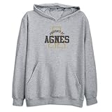 Sweatshirt Heather Gray  Property Of Agnes  Name
