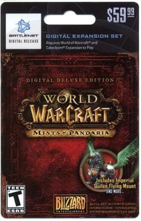World of Warcraft Mists of Pandaria Digial Expansion Set