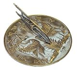 Outdoor Living : Brass Swan Sundial