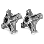 99-08 HONDA TRX400EX: DURABLUE REAR WHEEL HUBS 4/110 (SILVER)